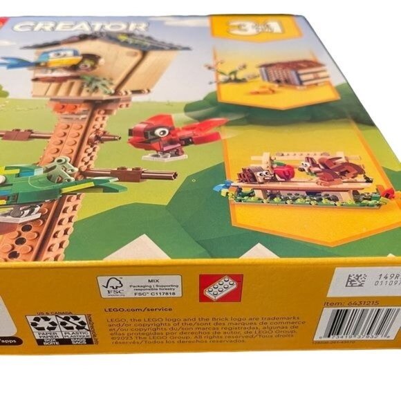 Lego Creator Set 31143 Birdhouse Spring Birds House 476 PCs New Easter gift - Picture 8 of 9